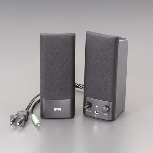 サンワサプライ 60x 66x150mm スピーカー MM-SPL2N3