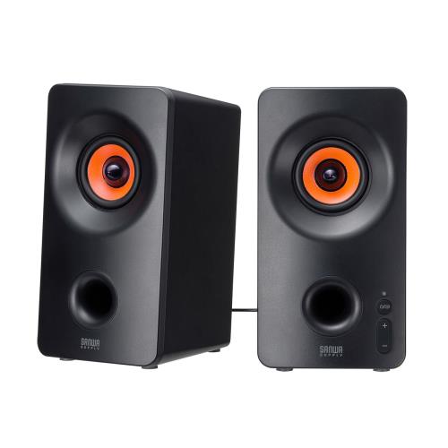 サンワサプライ 90x100x168mm スピーカー(Bluetooth対応) MM-SPBT3WAY