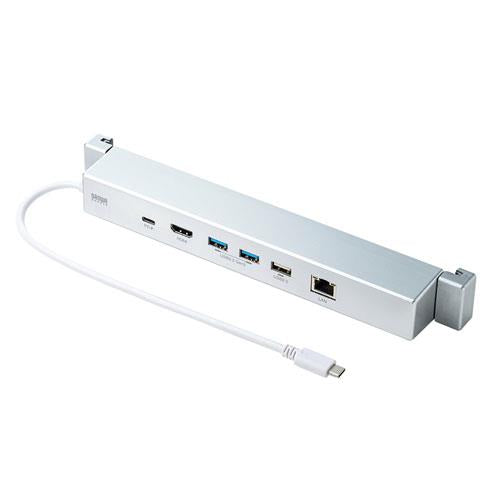 サンワサプライ [USB Type-C] ﾄﾞｯｷﾝｸﾞｽﾃｰｼｮﾝ(Surface用) USB-3HSS6S