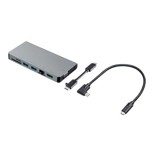 サンワサプライ [USB Type C] ドッキングハブ USB-3TCH13S2