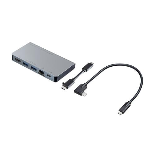 サンワサプライ [USB Type C] ドッキングハブ USB-3TCH15S2