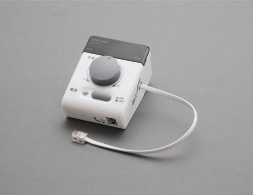 ESCO（エスコ） [単3x2本]電話拡声器 EA764CB-9