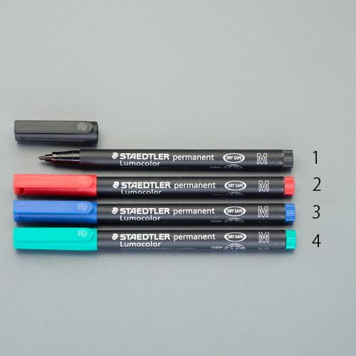 ステッドラー（STAEDTLER） [青/細字]   油性マーカー(ﾙﾓｶﾗｰ) 317-3