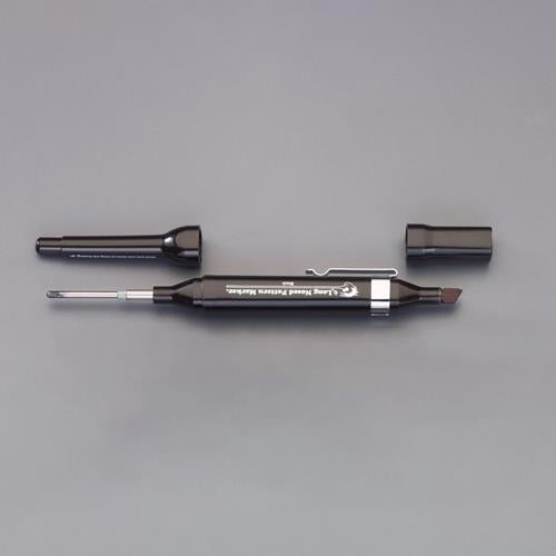 ESCO（エスコ） 3.0mmx47mm [黒]ロングノーズ油性マーカー EA765MT-31