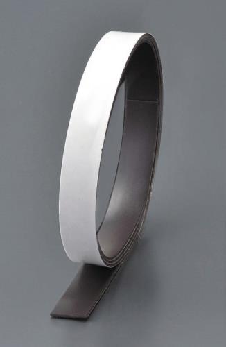 ESCO（エスコ） 12x2mm/ 1m 強力マグネット(強粘着付) EA781BR-11