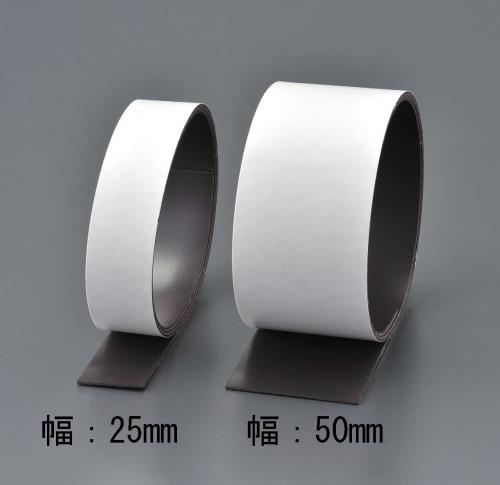 ESCO（エスコ） 50x1mm/10m 強力マグネット(強粘着付) EA781BR-32