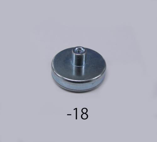 ESCO（エスコ） φ40x8.0mm/M5x0.8/125N マグネット(5個) EA781EH-18