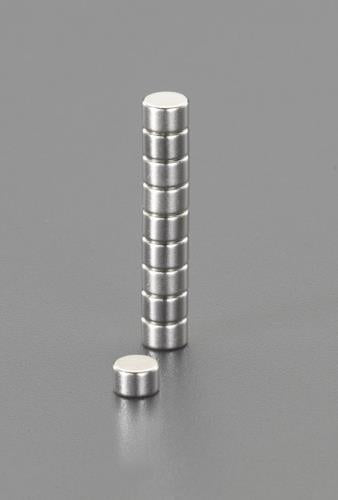 ESCO（エスコ） φ 4x 3mm 超強力マグネット(10個) EA781EK-12