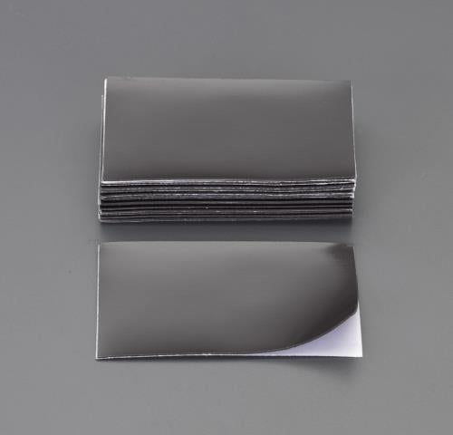 ESCO（エスコ） 85x55x0.6mm ﾏｸﾞﾈｯﾄｼｰﾄ(粘着付/25枚) EA781EP-31