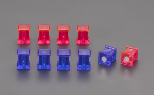 ESCO（エスコ） 14x14x17mm 押しピン型マグネット(10個) EA781GB-52