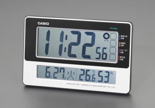 カシオ（CASIO） 149x230x 27mm [電波]掛･置兼用時計 IDL-170J-7JF
