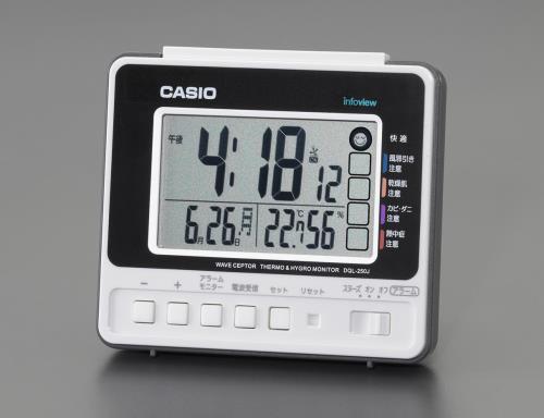 カシオ（CASIO） 83x 93x 51mm [電波]置時計(ﾃﾞｼﾞﾀﾙ) DQL-250J-7JF
