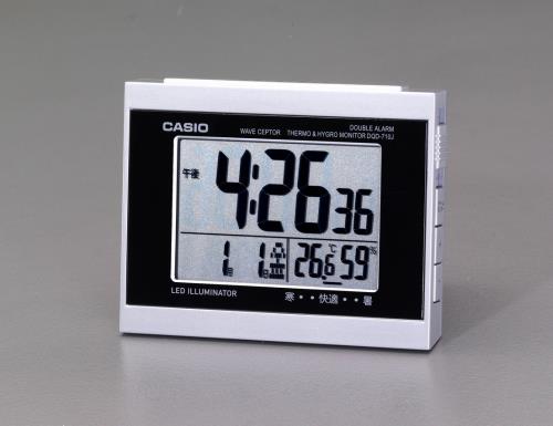 カシオ（CASIO） 91x117x 68mm [電波]置時計(ﾃﾞｼﾞﾀﾙ) DQD-710J-8JF