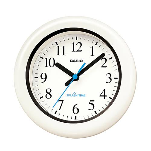 カシオ（CASIO） φ173mm 掛･置兼用時計(防湿･防塵/白) IQ-180W-7JF