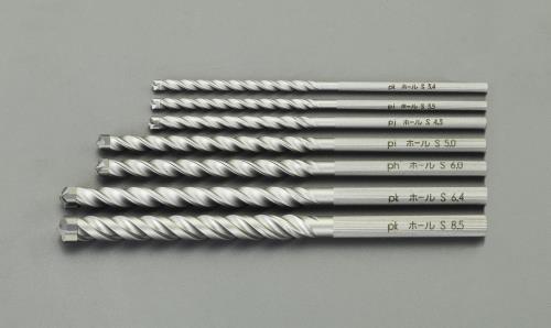 ミヤナガ 3.4-8.5mm 7本組ｺﾝｸﾘｰﾄ用振動ﾄﾞﾘﾙ(固定ﾀｲﾌﾟ EA811AE