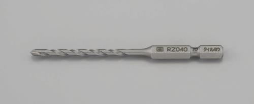 ミヤナガ 6.5mm 六角軸タイル用ドリル RZ065
