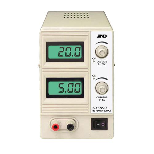 エー・アンド・デイ（A&D） AC100V→DC 0-20V/5.0A 直流安定化電源 AD-8722D
