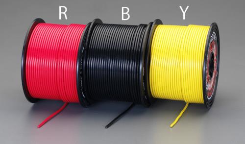 清和工業 0.85mm2 x100m [黄]自動車用コード VAV0.85X100