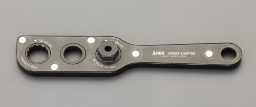 アネックスツール（Anex） 電動ドライバー用オフセットアダプター AOA-19