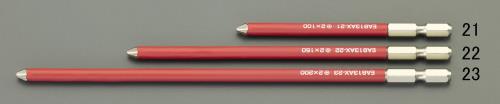 ESCO（エスコ） #2x200mm ﾄﾞﾗｲﾊﾞｰﾋﾞｯﾄ(ｼｮｰﾄ防止ｶﾊﾞｰ付) EA813AX-23