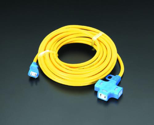 正和電工 AC125V/15A/ 10m 延長コード(抜け止) ND-10