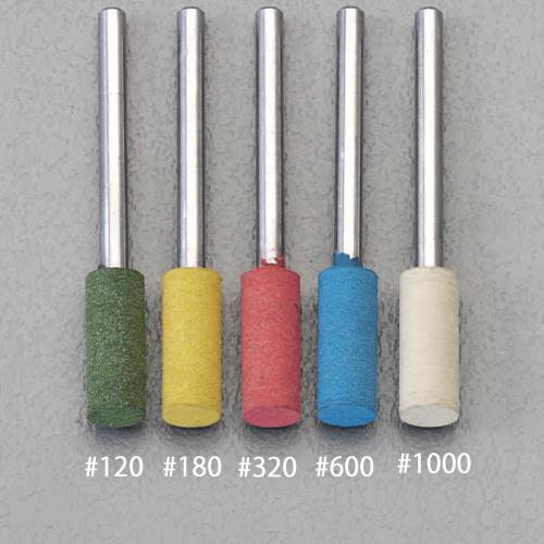 ESCO（エスコ） 8x20mm 軸付砥石(#180/3mm軸) EA819-112