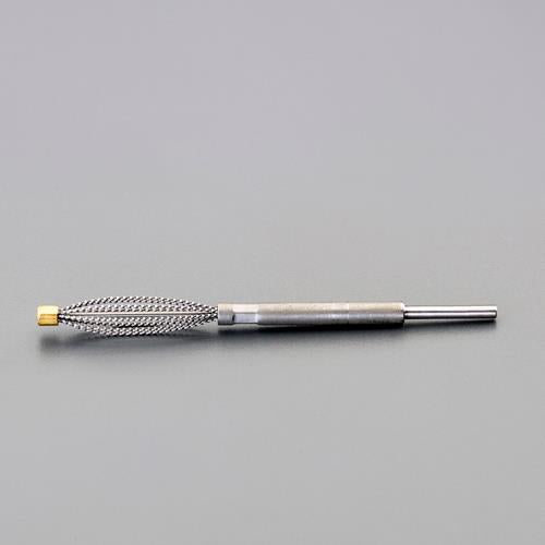 ESCO（エスコ） 6x100mm/3mm軸 軸付ﾜｲﾔｰﾌﾞﾗｼ(楕円型) EA819BK-106