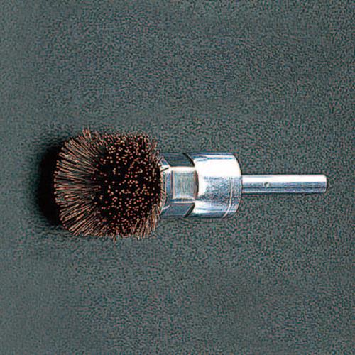 ESCO（エスコ） 20x15mm/6.0mm軸 軸付ブラシ(ｽﾃﾝﾚｽ) EA819BK-20S
