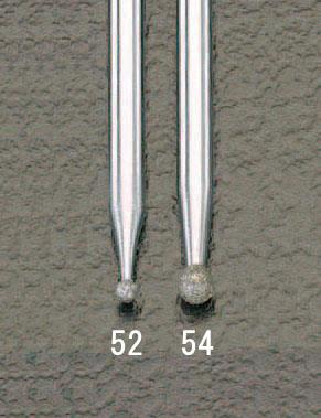 ESCO（エスコ） φ2.9mm/44.5mm ダイヤモンドバ-(丸/3mm軸) EA819DG-54