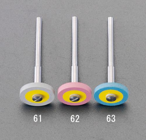 ESCO（エスコ） φ17x2.5mm ﾀﾞｲﾔﾓﾝﾄﾞ付ｺﾞﾑﾎｲｰﾙ(中目/3mm軸) EA819DH-62