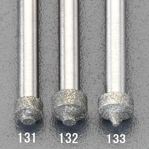 ESCO（エスコ） 4.0x3.0x50mm/R1.0 ＣＢＮバー(3mm軸) EA819DJ-131