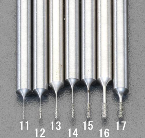 ESCO（エスコ） 0.8x3.0x50mm ＣＢＮバー(3mm軸) EA819DJ-16