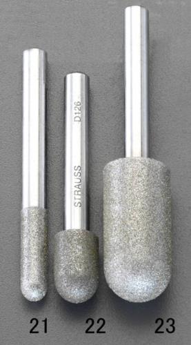 ESCO（エスコ） 10x15x55mm ダイヤモンドバー(6mm軸) EA819DL-22