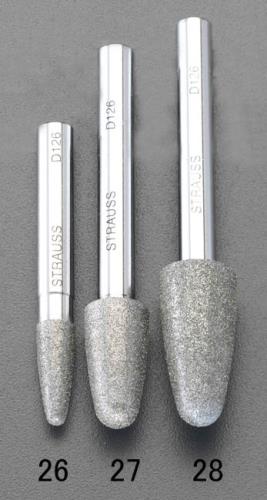 ESCO（エスコ） 6x16x50mm ダイヤモンドバー(6mm軸) EA819DL-26