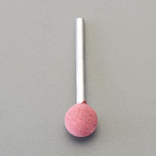 ESCO（エスコ） #120･10x10mm/3mm軸 軸付ゴム砥石(ｿﾌﾄ) EA819GB-82