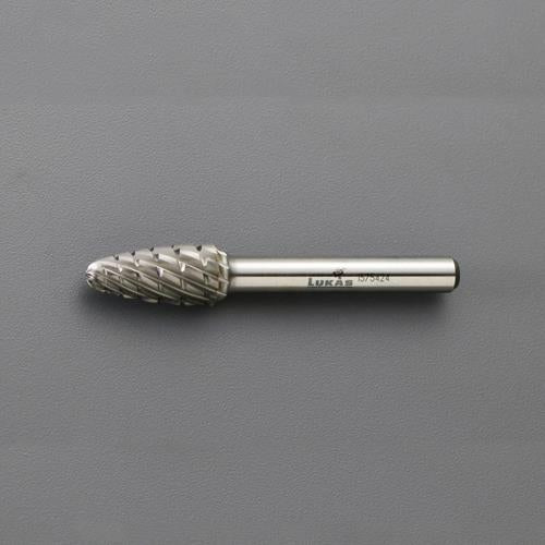 ESCO（エスコ） 12x25x65mm/6mm軸 超硬カッター(ｽﾃﾝﾚｽ用) EA819GL-134