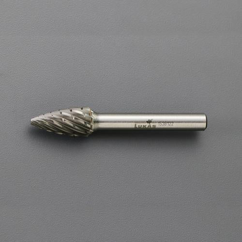 ESCO（エスコ） 6x18x50mm/6mm軸 超硬カッター(ｽﾃﾝﾚｽ用) EA819GL-141