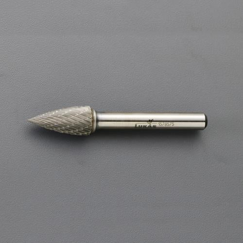 ESCO（エスコ） 12x20x60mm/6mm軸 超硬カッター(ｽﾁｰﾙ用) EA819GL-254