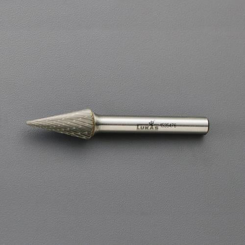 ESCO（エスコ） 10x20x60mm/6mm軸 超硬カッター(ｽﾁｰﾙ用) EA819GL-283