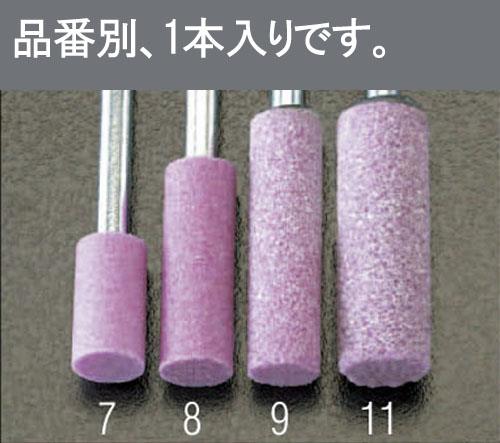 ESCO（エスコ） 16x50mm/6mm軸 軸付砥石(赤) EA819HW-11