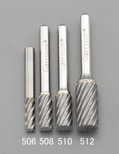 ESCO（エスコ） 10x19mm/6mm軸 超硬ｶｯﾀｰ(ｽﾃﾝﾚｽ用･快削) EA819JA-510