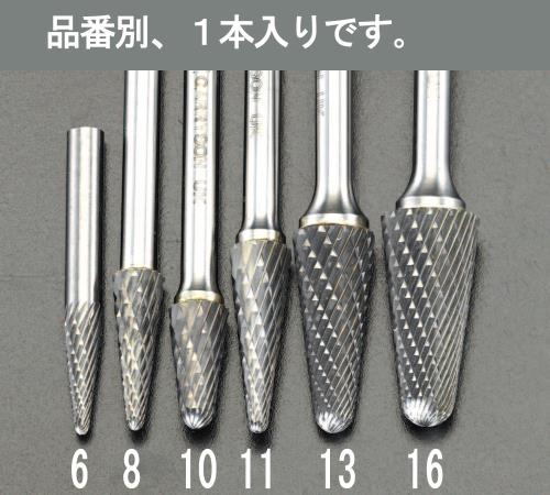 ESCO（エスコ） 6 x19mm/ 6mm軸 超硬カッター EA819JC-6