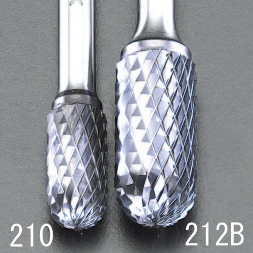 ESCO（エスコ） 10x19mm/6mm軸 [Coated]超硬バー(重作業用) EA819VB-210