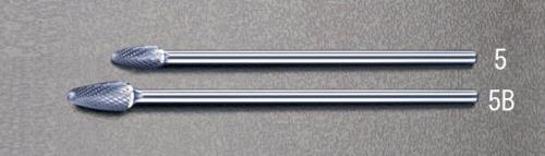 ESCO（エスコ） 12x25x175mm/6mm軸 [Coated]超硬バー EA819VL-5B