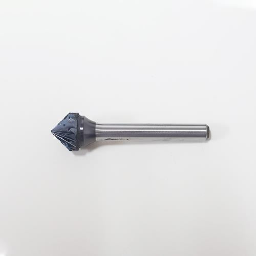 ESCO（エスコ） 12x 6mm/6mm軸 [Coated]超硬バー(90ﾟ) EA819VN-12
