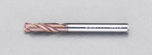ESCO（エスコ） 3.1x 55mm 超硬ドリル(AlcrN･ｺｰﾃｨﾝｸﾞ) EA824AY-3.1
