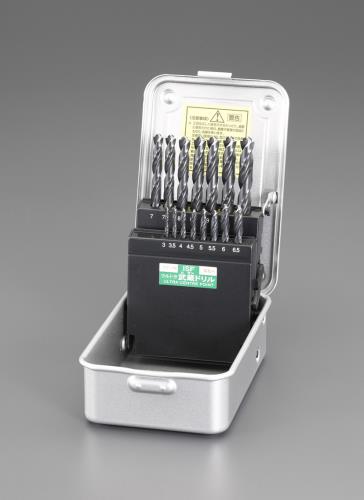 ESCO（エスコ） 3.0x10mmﾄﾞﾘﾙｾｯﾄ[真円･高耐久](15本組/HSS) EA824BM-115