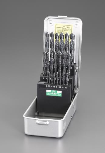 ESCO（エスコ） 3.0x13mmﾄﾞﾘﾙｾｯﾄ[真円･高耐久](21本組/HSS) EA824BM-121