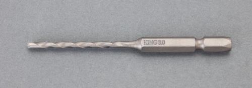 ESCO（エスコ） 3.0x 90mm マルチドリル(六角軸) EA824BS-3