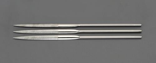 ESCO（エスコ） 200mm ﾀﾞｲﾔﾓﾝﾄﾞﾔｽﾘ(精密･半丸/3粒度･3本組) EA826ND